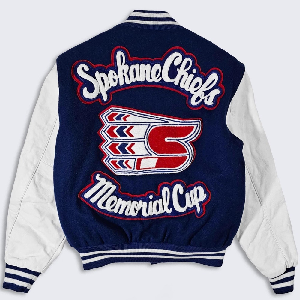Spokane Chiefs Vintage 90s Memorial Cup Varsity Jacket